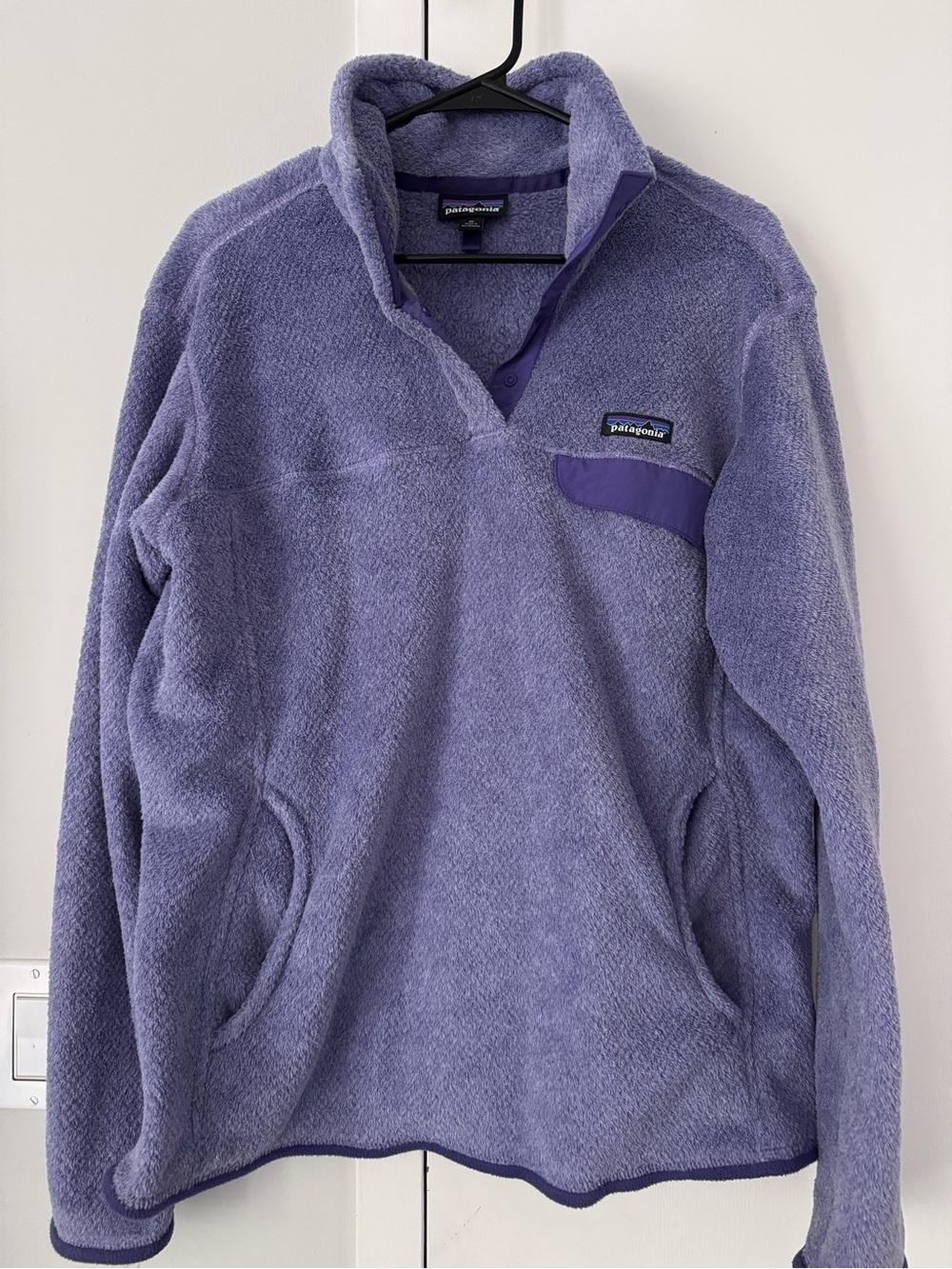 Patagonia Lavender Fleece Pullover